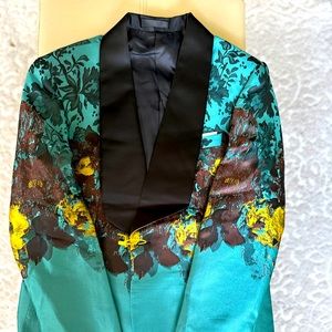 Floral Blazer Suit/Tuxedo Jacket